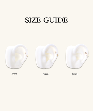 Stars Horseshoe Ring