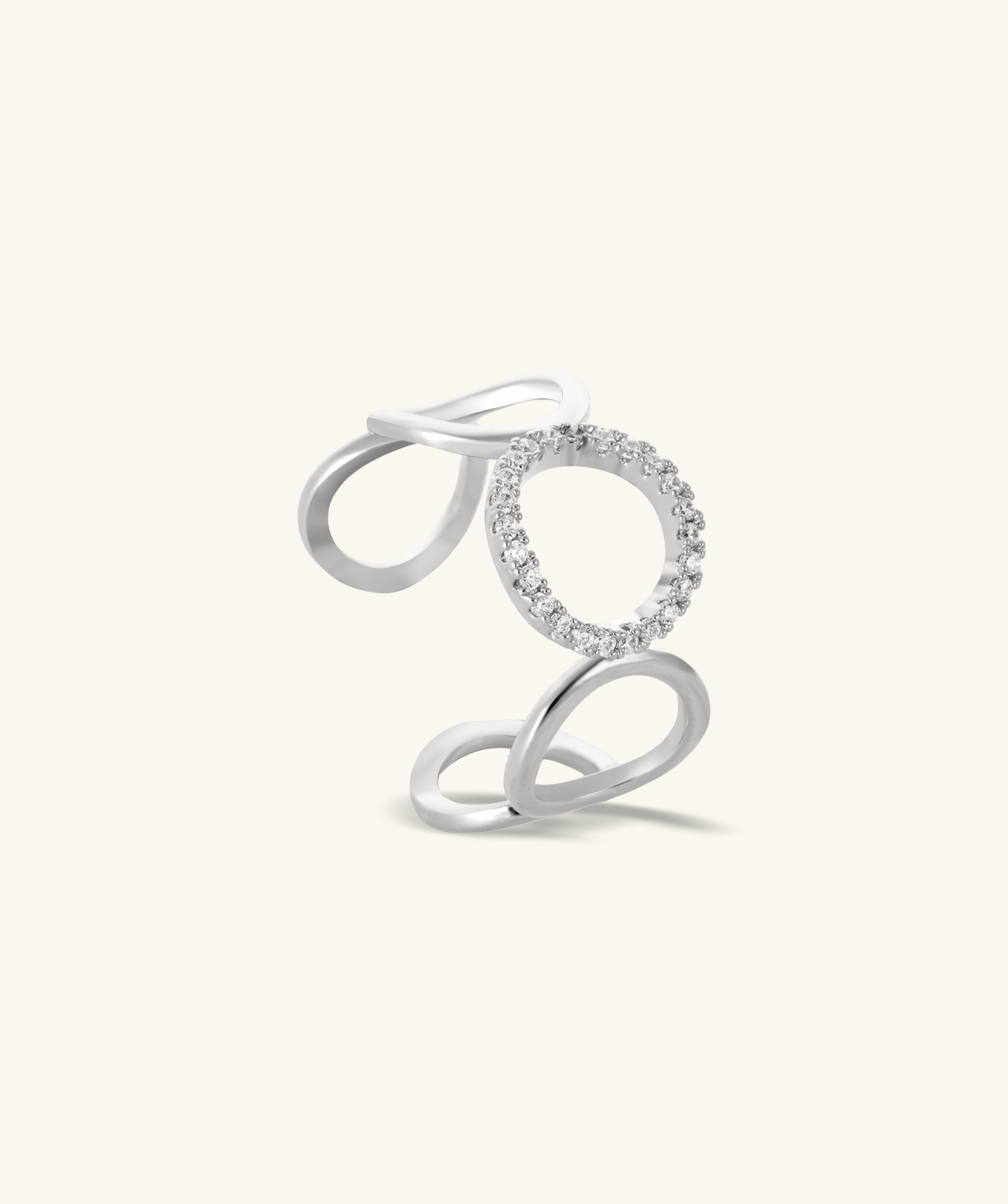 Orbit Ring - Brass - Oumo Jewelry