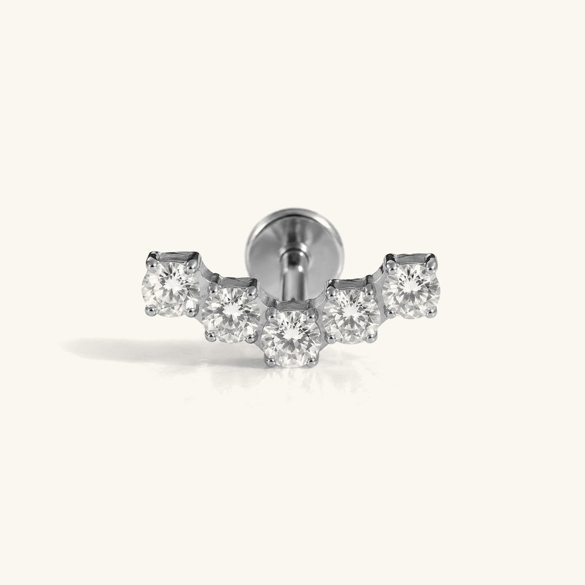 Titanium Jalia Stud - OumoJewelry