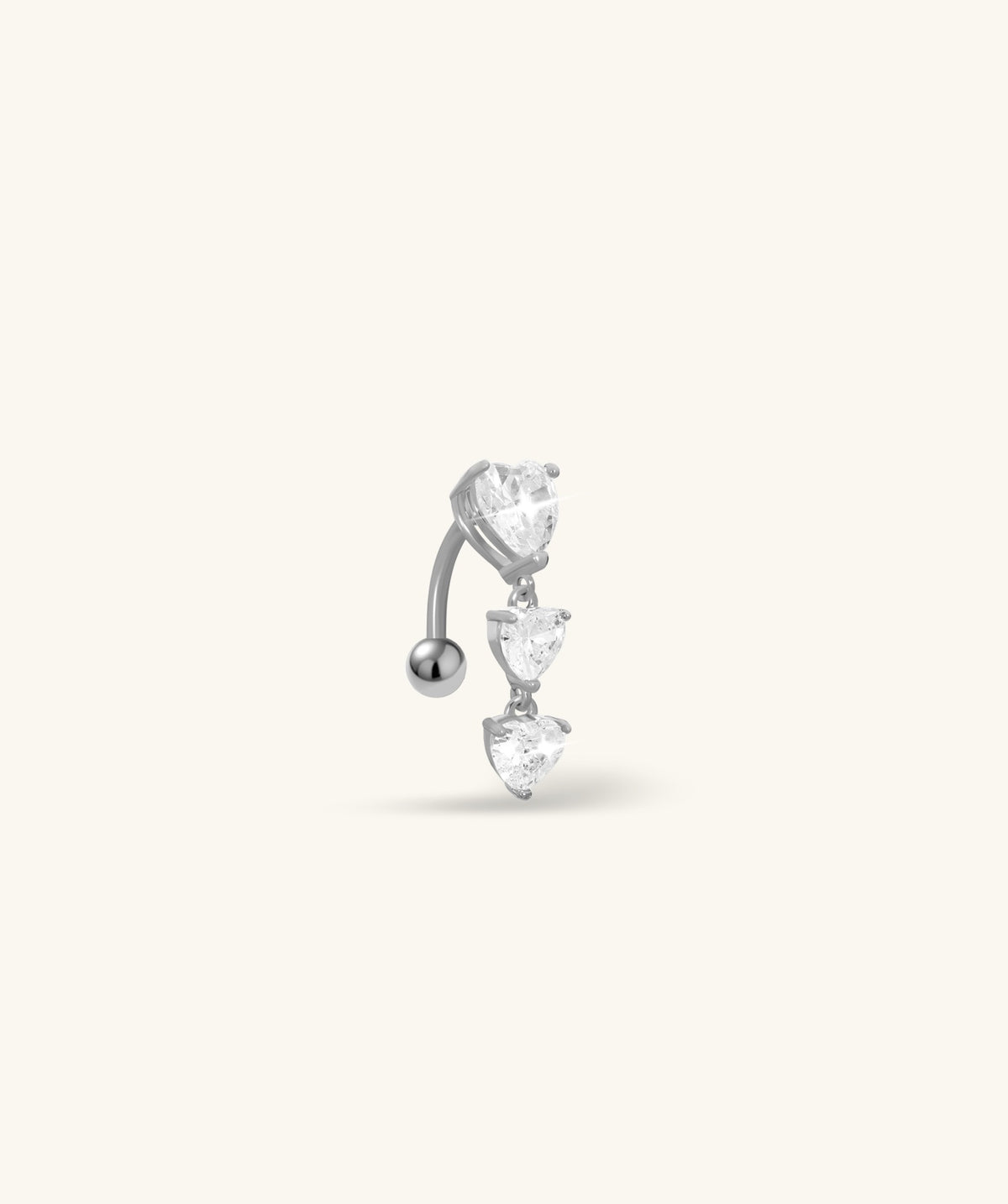 Ziven Belly Ring - Stainless Steel - Navel - Oumo Jewelry