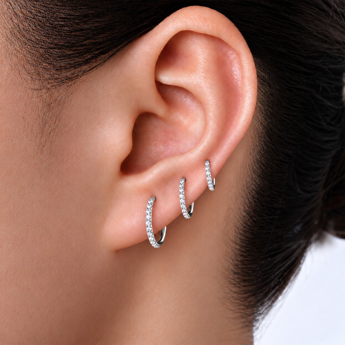 Titanium Sparkle Clicker Set - OumoJewelry