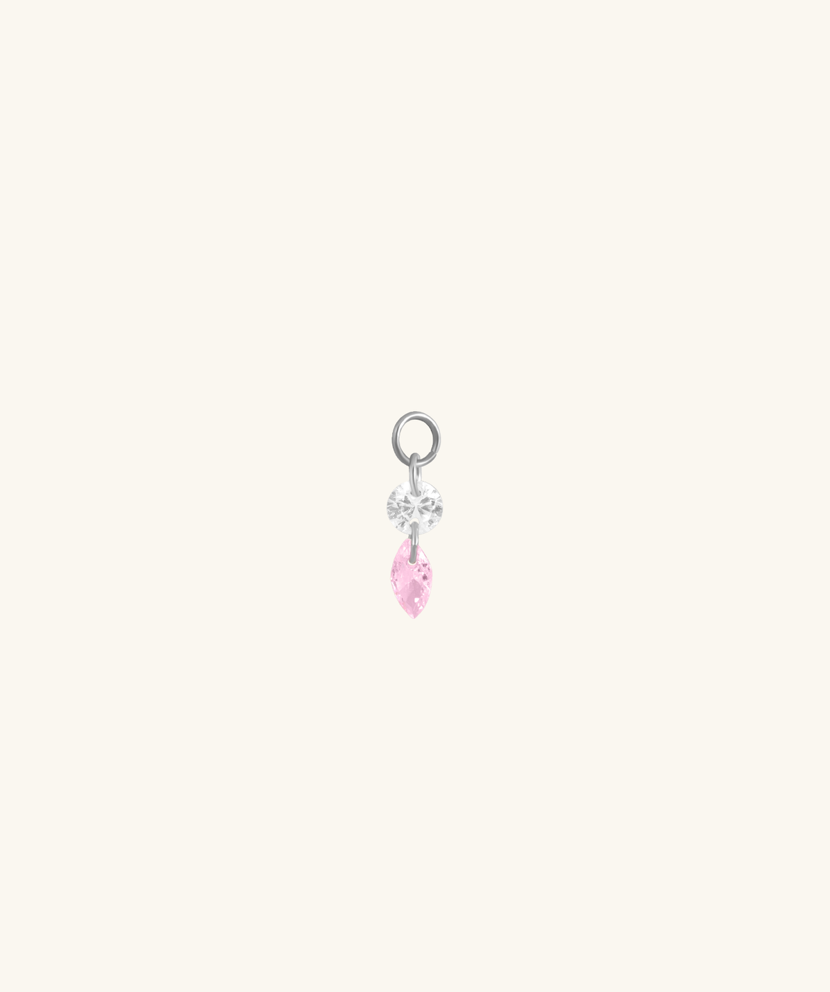 Carys Maquise Charm Drop - Stainless Steel - Oumo Jewelry