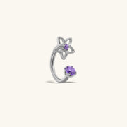 Titanium Reina Horseshoe Ring - Titanium - Upper Lobe, Conch, Eyebrow - Oumo Jewelry