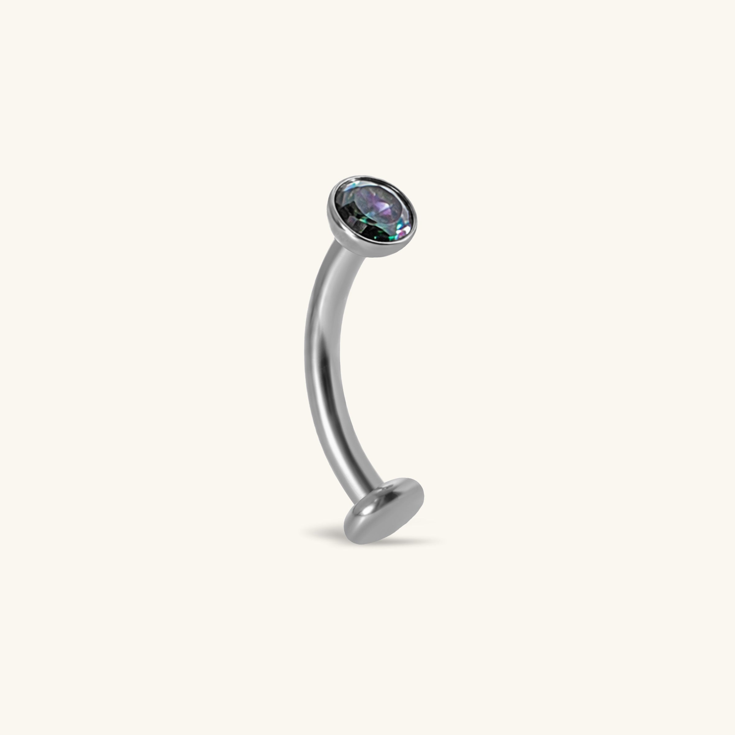Titanium Tansy Belly Ring