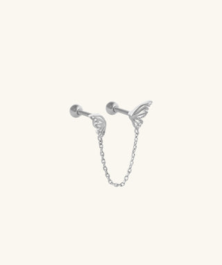 Butterfly Drop Chain - OumoJewelry