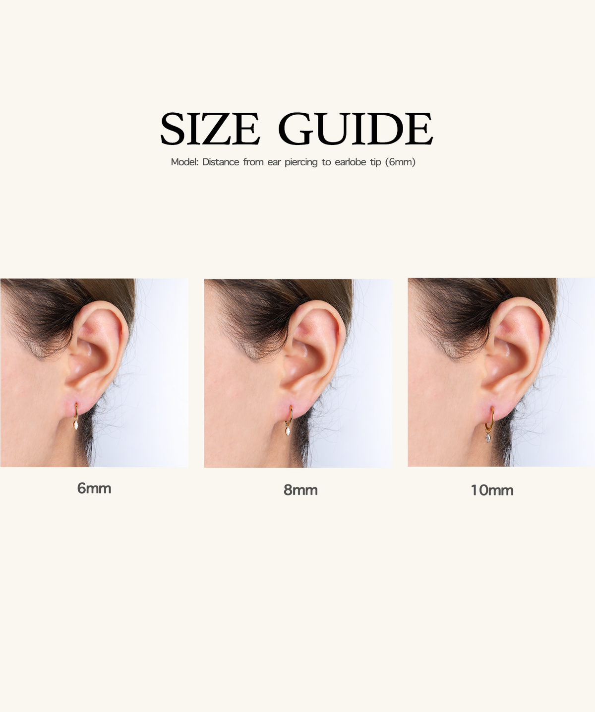 Titanium Marquise Dangle - Titanium - Lobe, Upper Lobe, Helix - Oumo Jewelry