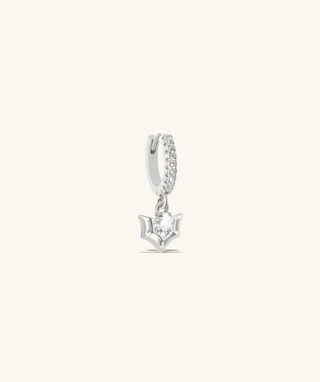 Bat Dangle Hoop - OumoJewelry
