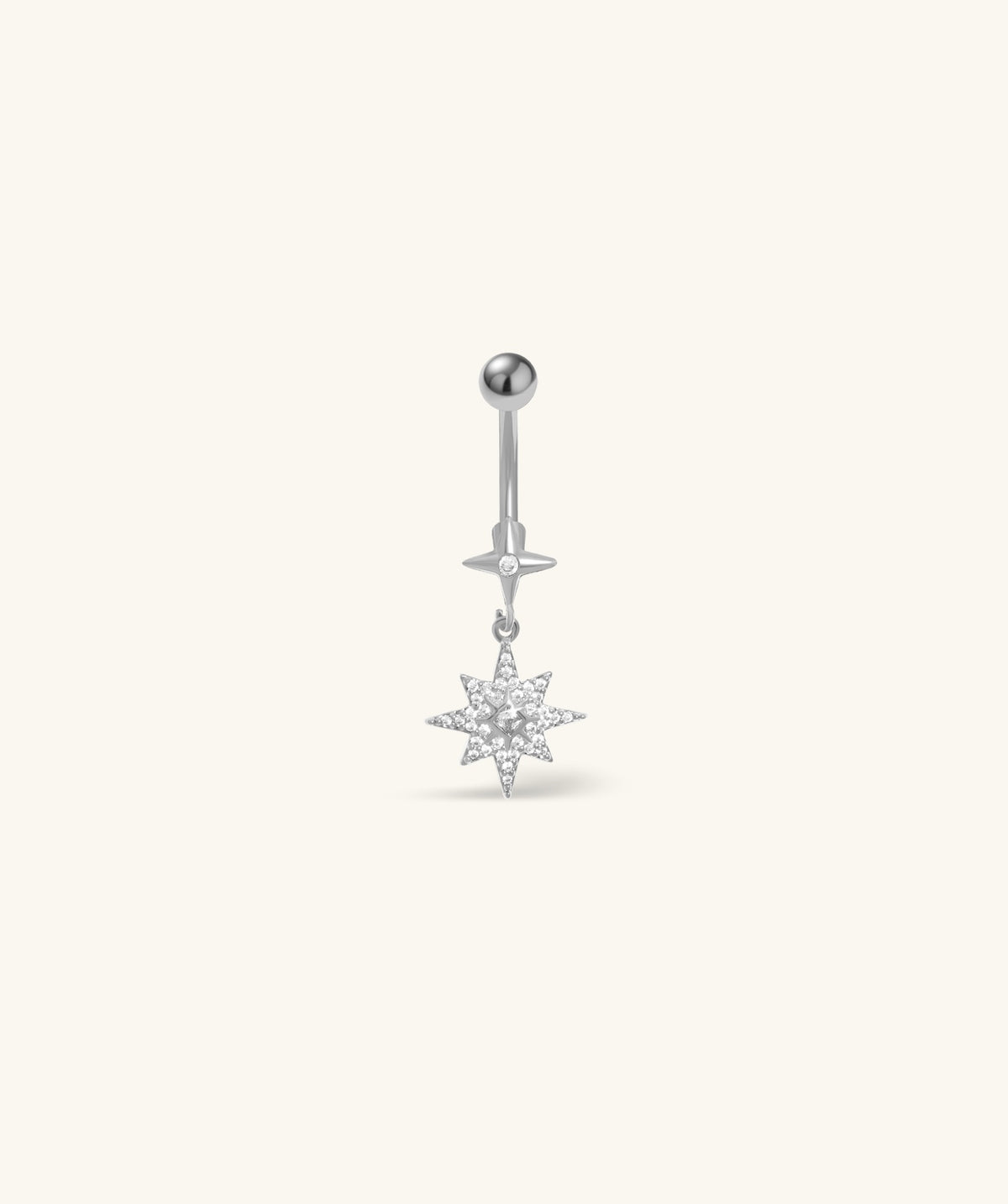 Tirza Belly Ring - Stainless Steel - Navel - Oumo Jewelry