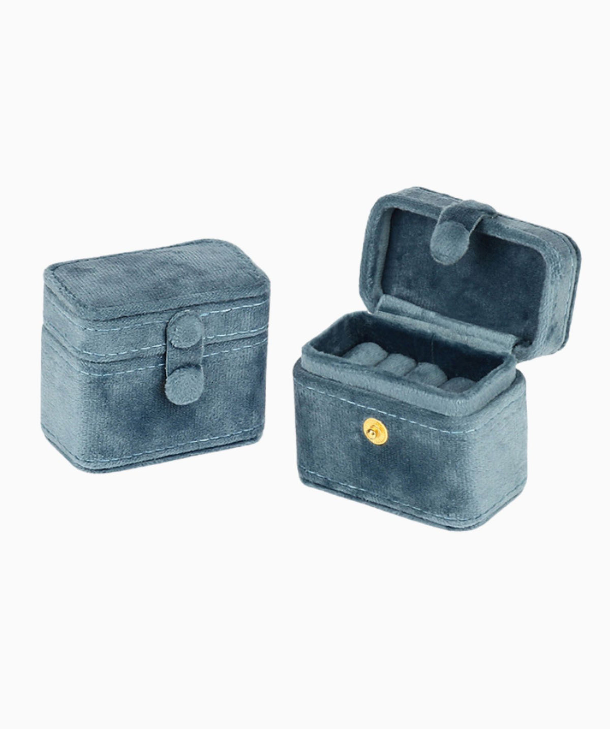 Mini Velvet Jewelry Box - Oumo Jewelry