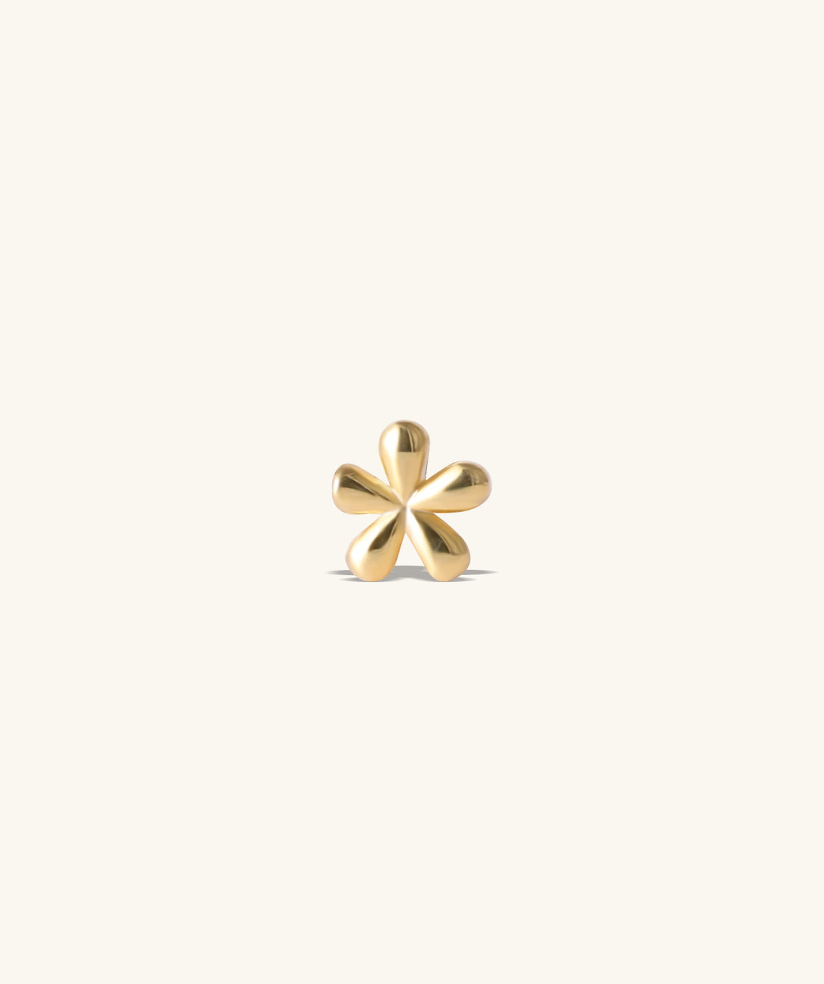 Dainty Flower Stud - Stainless Steel - Helix, Flat, Upper Lobe - Oumo Jewelry