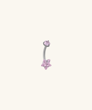 Titanium Elara Belly Ring - Titanium - Navel - Oumo Jewelry