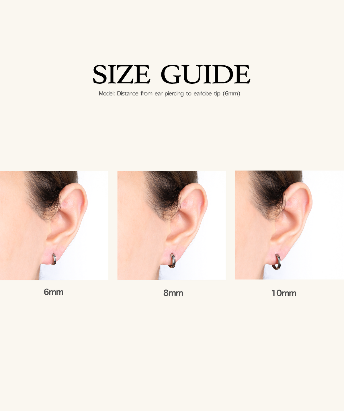 Titanium Double Layer Clicker Hoop - Titanium - Lobe, Upper Lobe, Helix - Oumo Jewelry