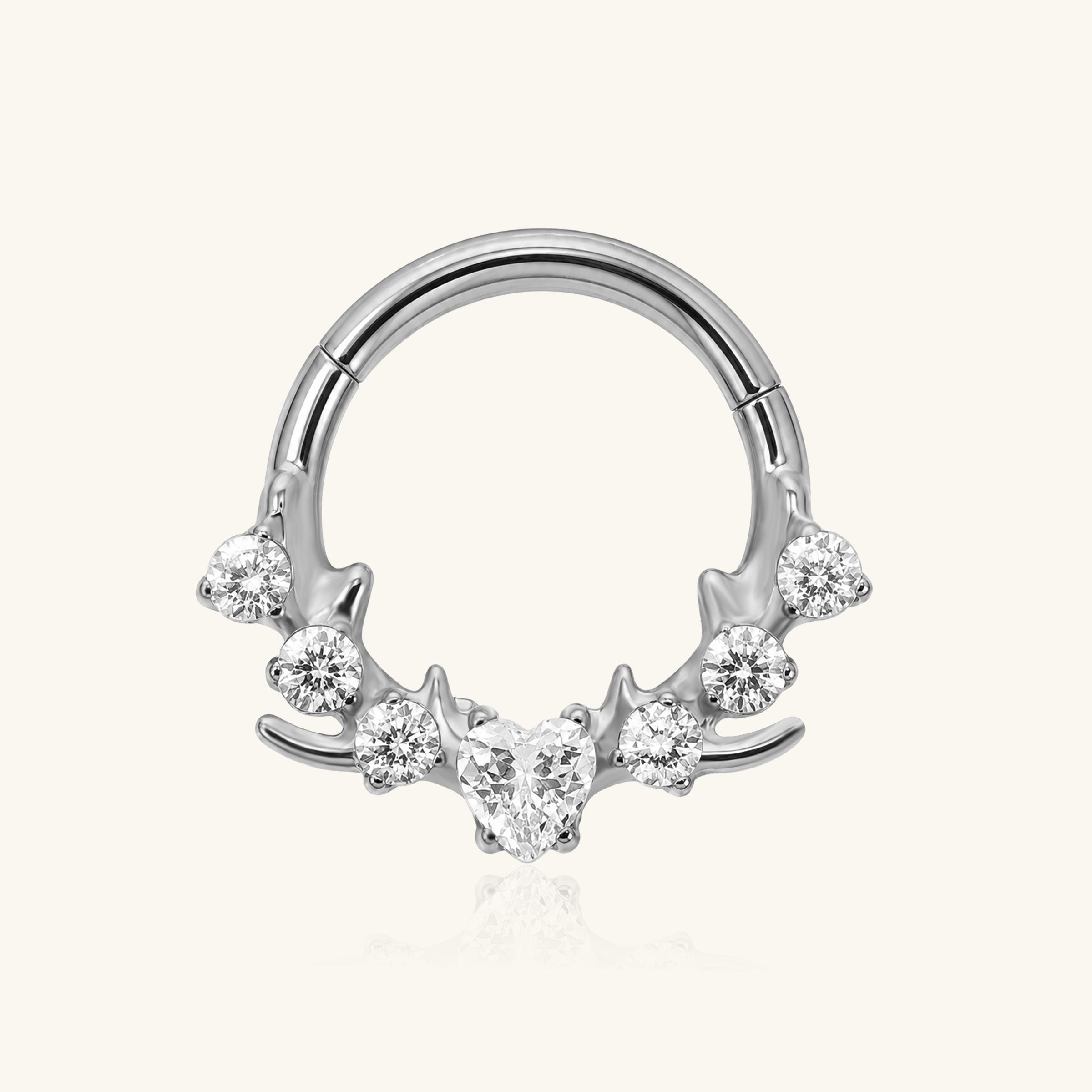 Titanium Vaila Clicker Hoop
