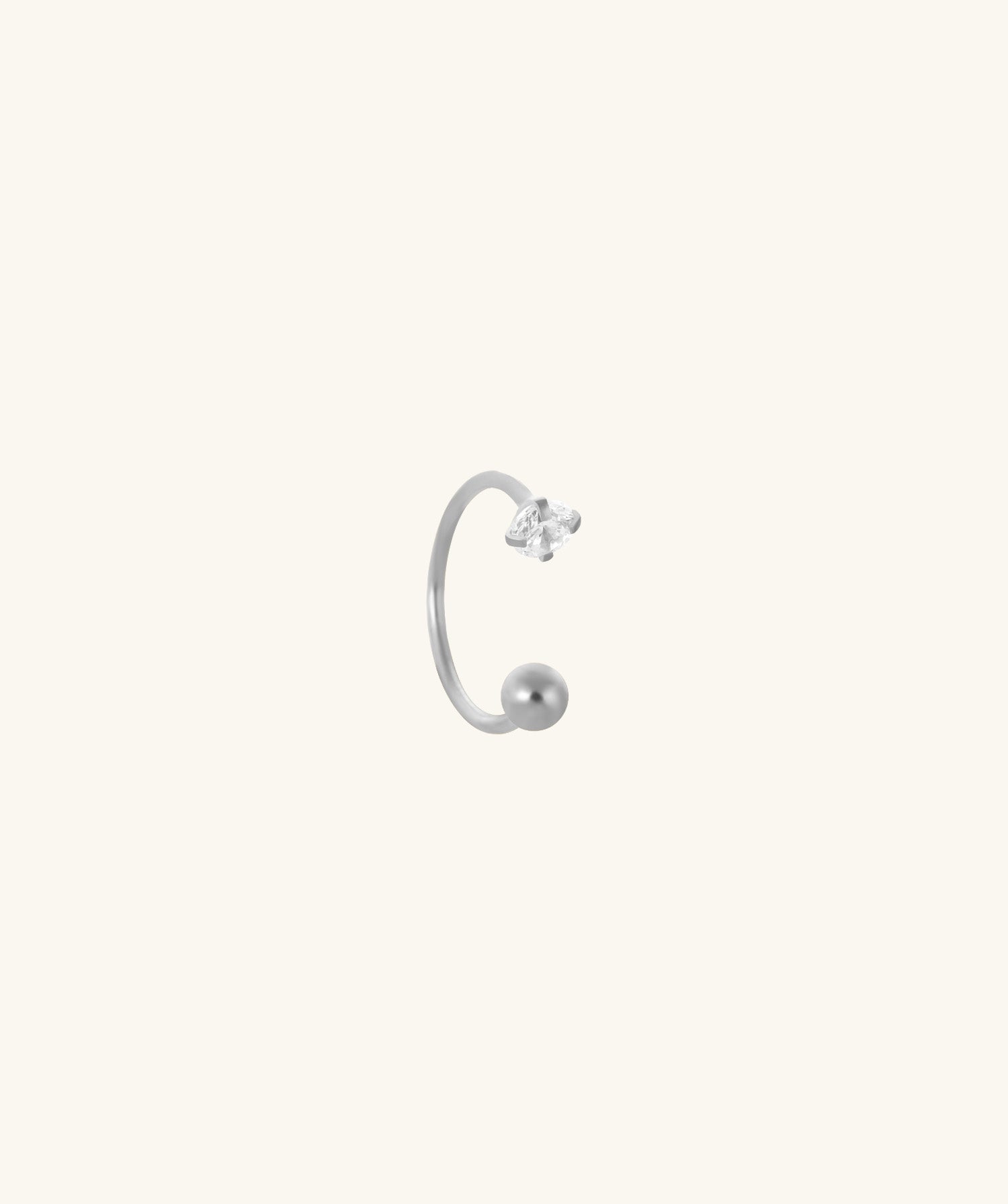Eclat Horseshoe Ring - OumoJewelry
