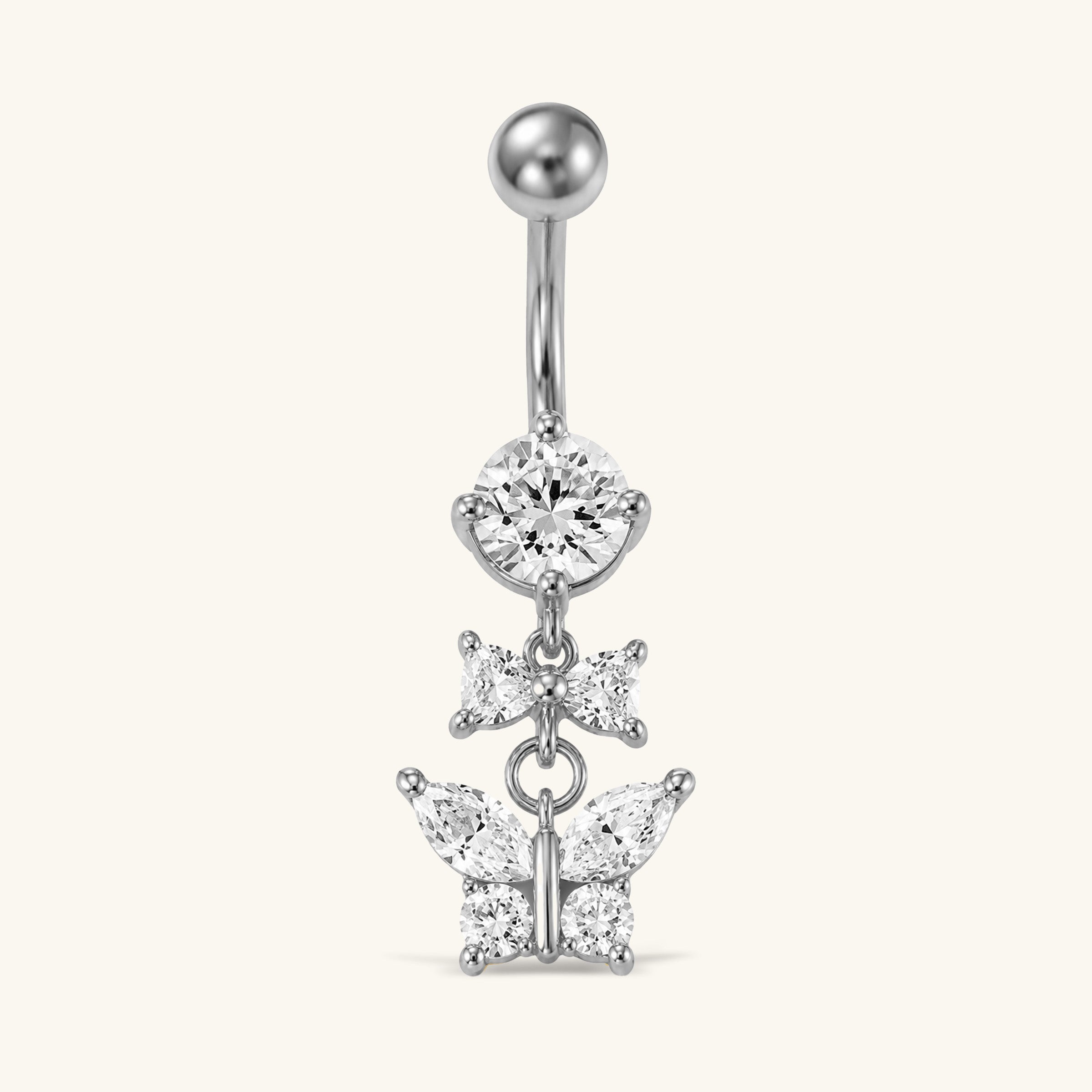 Aelyn Bow Belly Ring