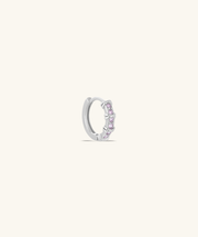 Charm Gems Hoop - Brass - Lobe - Oumo Jewelry