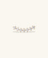 Gems Flat Back Stud - OumoJewelry