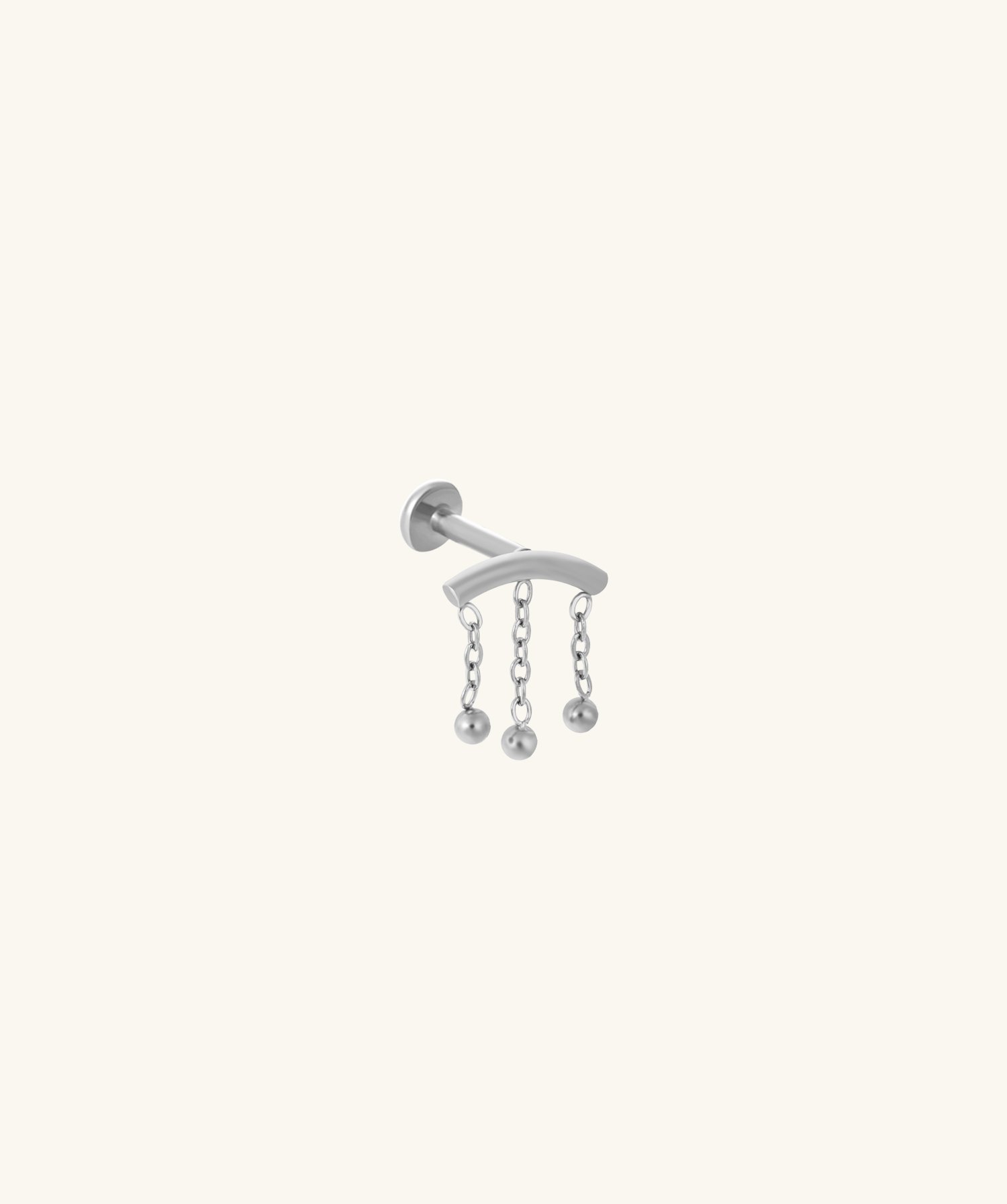 Cool Chain Flatback Earring - OumoJewelry