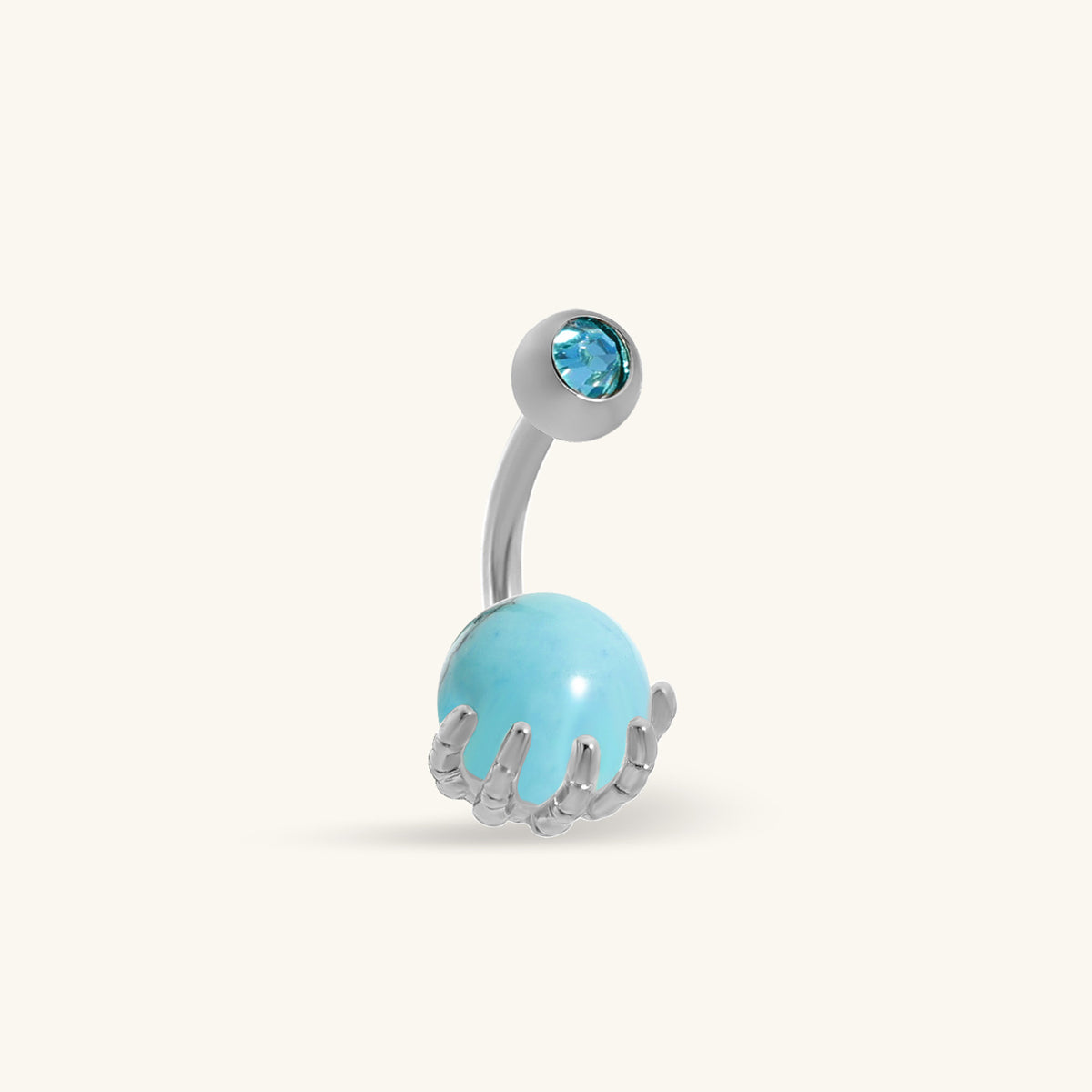 Vaila Belly Ring - Stainless Steel - Navel - Oumo Jewelry
