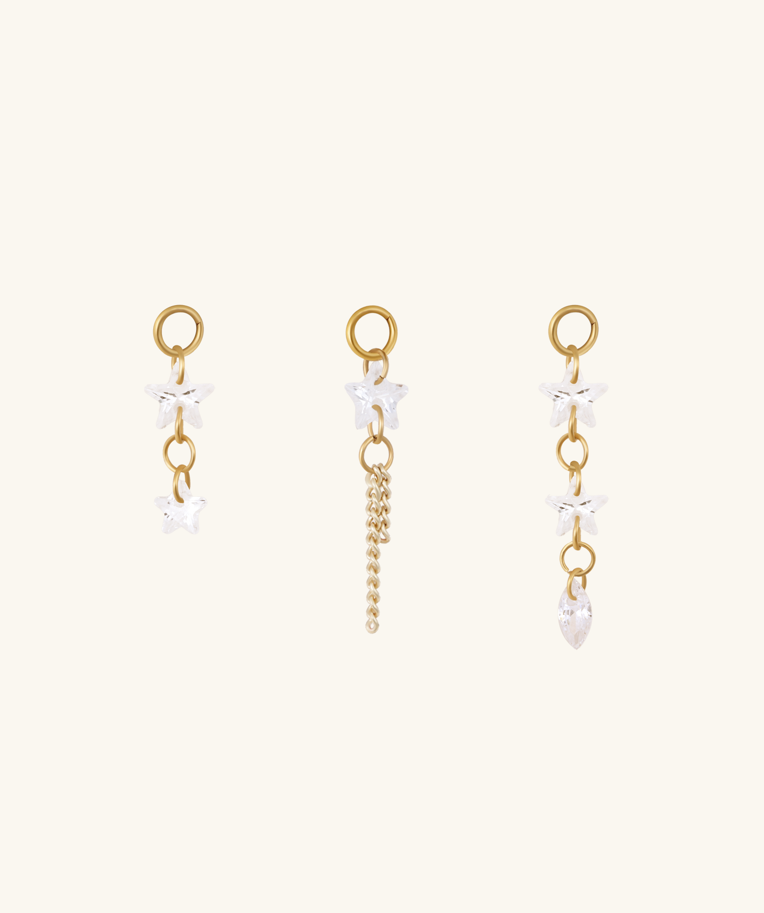 Starfall Chain Charm - OumoJewelry