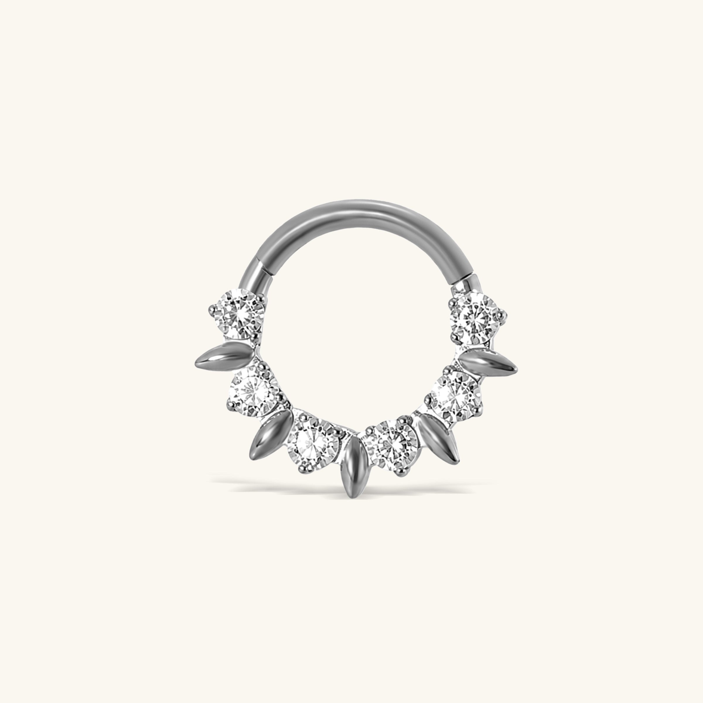 Titanium Davin Clicker Hoop
