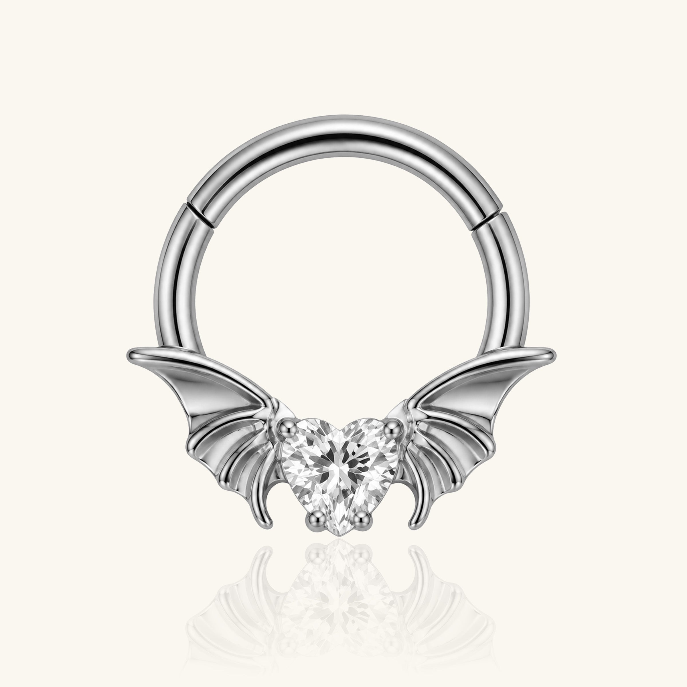 Titanium Piper Clicker Hoop