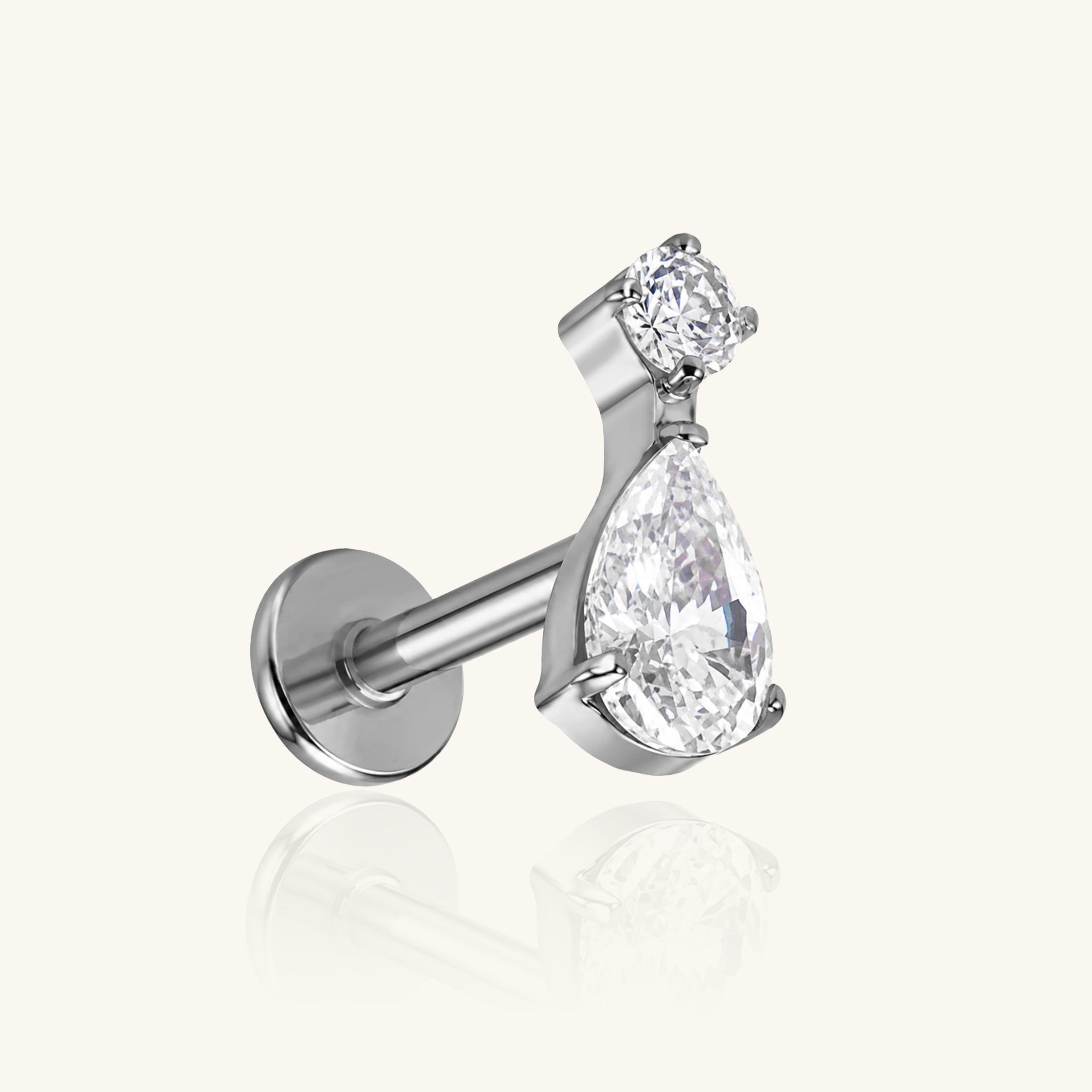 Titanium Yaraa Stud