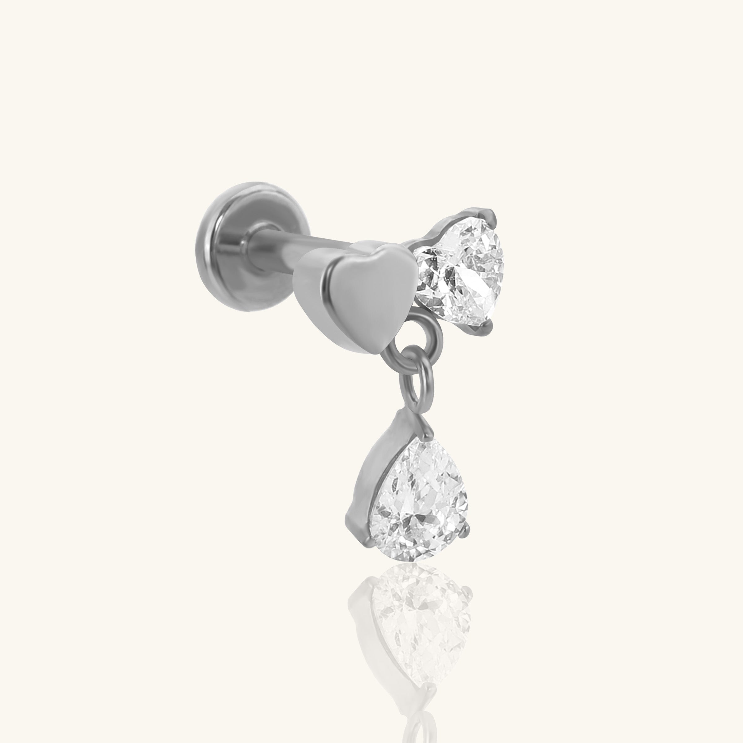 Titanium Cleo Stud