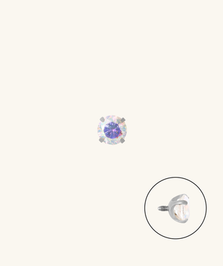 Round Gem Top AB Color