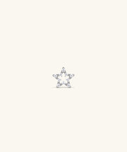 Titanium Star Stud - Titanium - Helix, Upper Lobe, Conch - Oumo Jewelry
