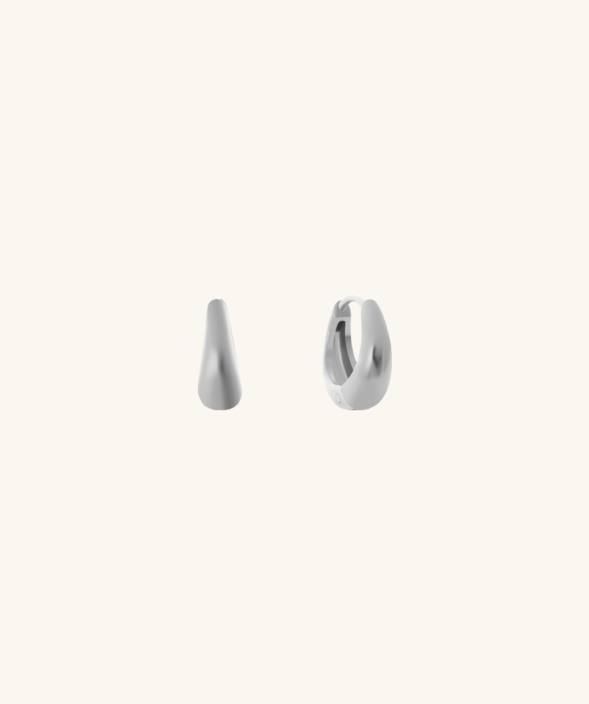 Essential Hoops - Stainless Steel - Oumo Jewelry