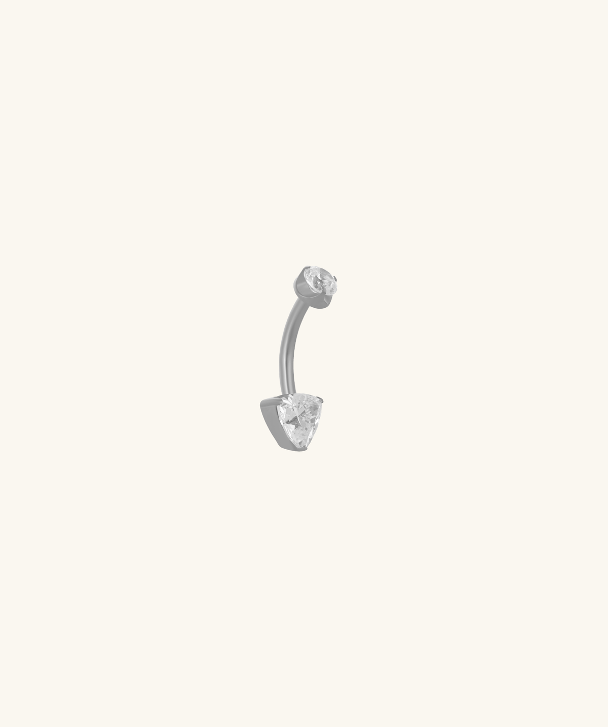 Titanium Rhea Belly Ring - Titanium - Navel - Oumo Jewelry