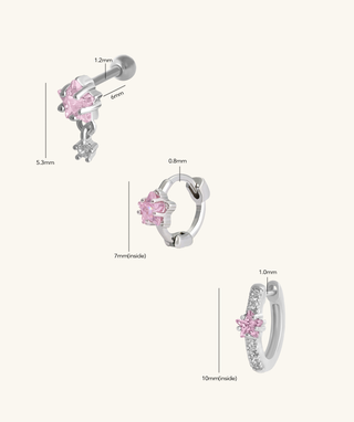Pink Nova Set - OumoJewelry