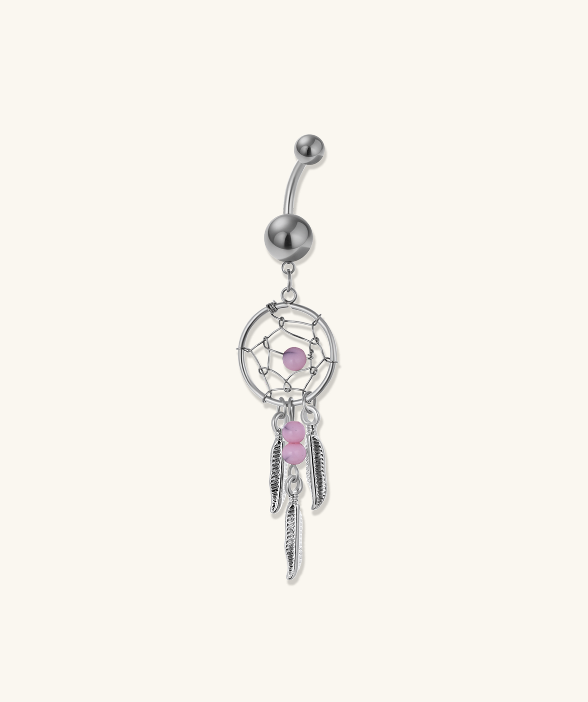 Lyra Belly Ring - Stainless Steel - Navel - Oumo Jewelry