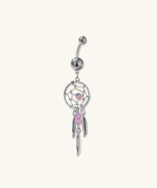 Dreamcatcher Drift Belly Ring - OumoJewelry