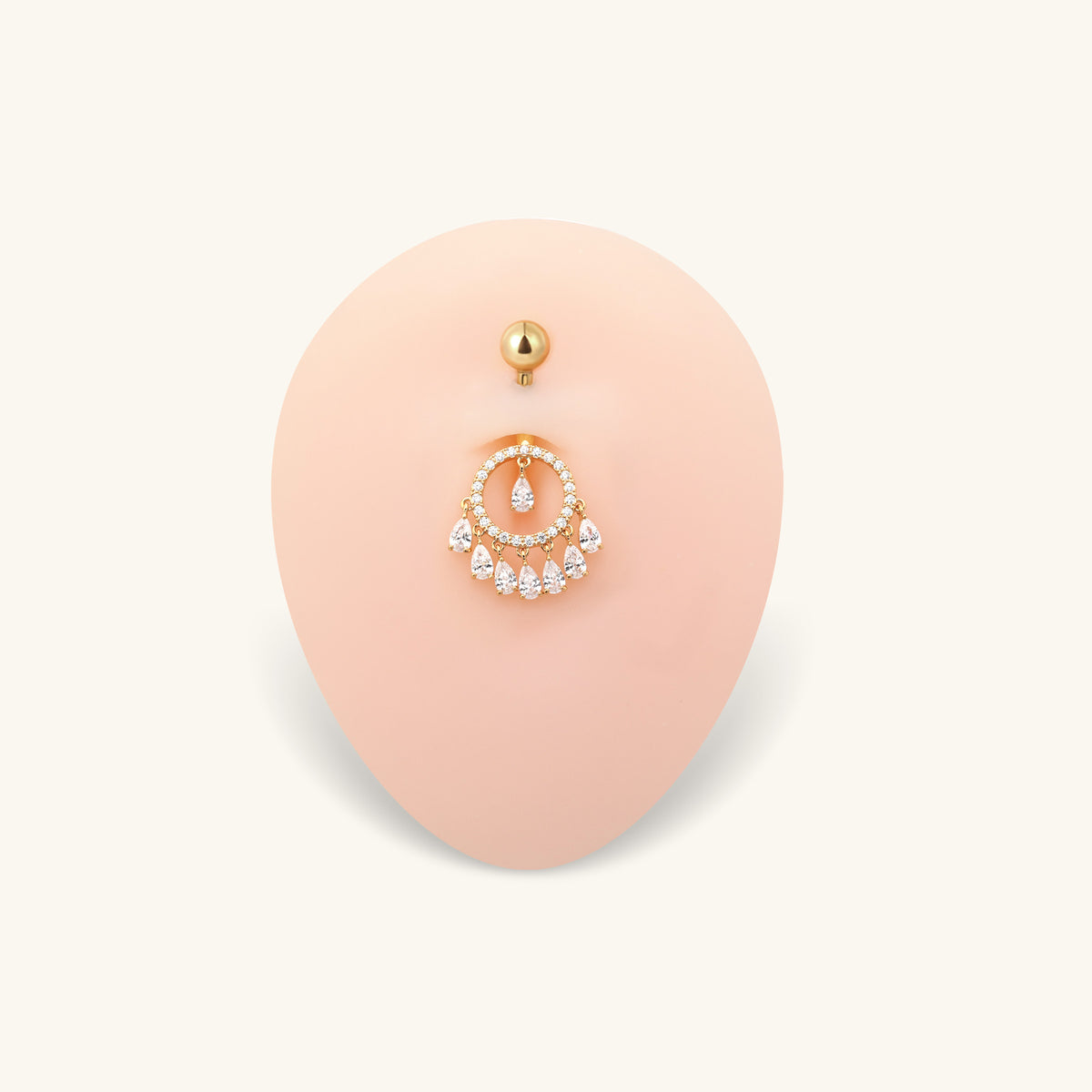 Livia Belly Ring - Oumo Jewelry