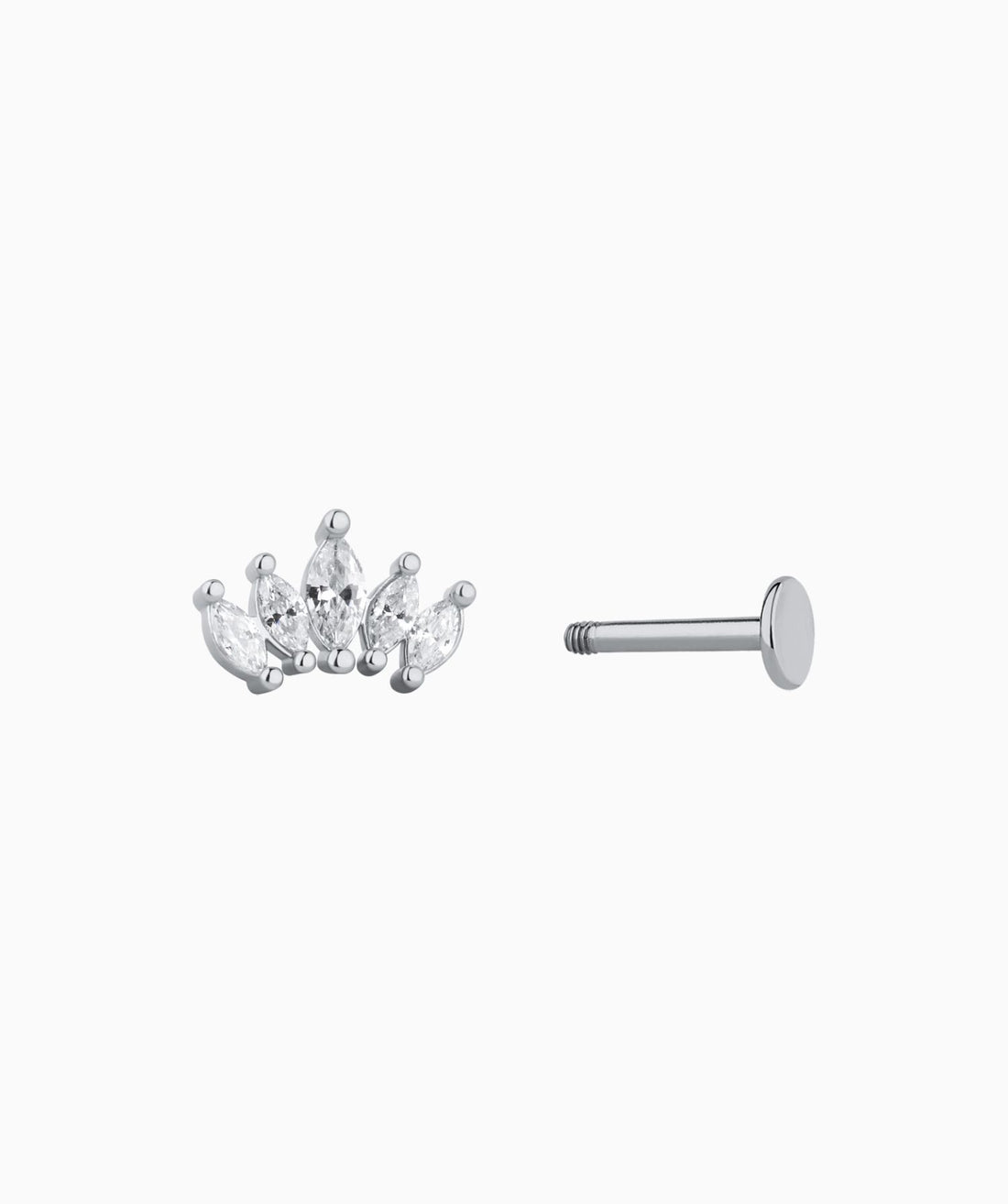 Crown Flatback Stud