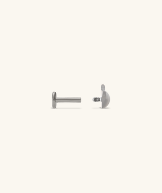 😈Titanium Devil Flatback Stud - OumoJewelry