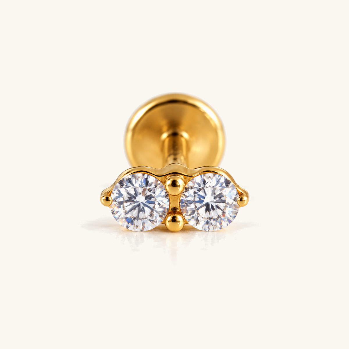 Titanium Isela Stud - OumoJewelry