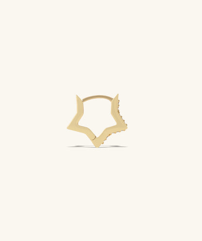 Star Helix Hoop