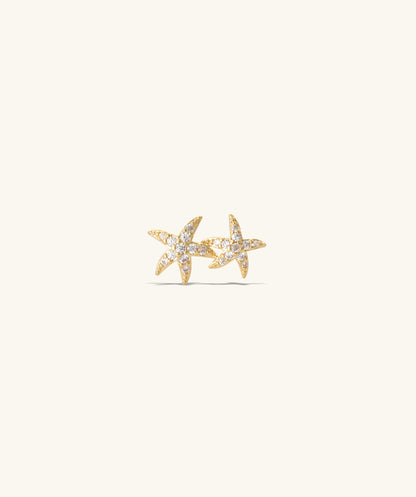 Playful Starfish Stud