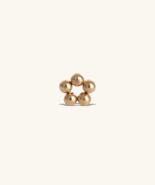 Flower Flatback Stud - OumoJewelry