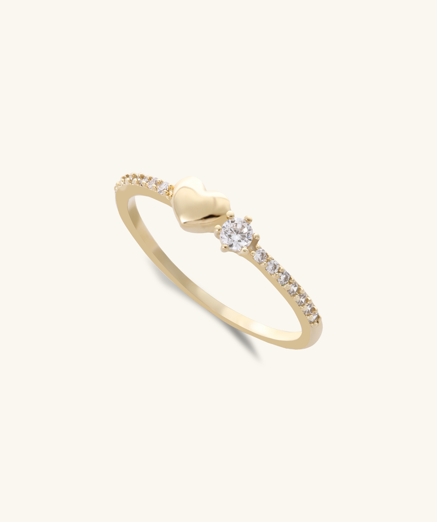 Heartlight Ring - OumoJewelry
