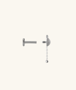 Titanium Little Devil Flatback Drop - OumoJewelry