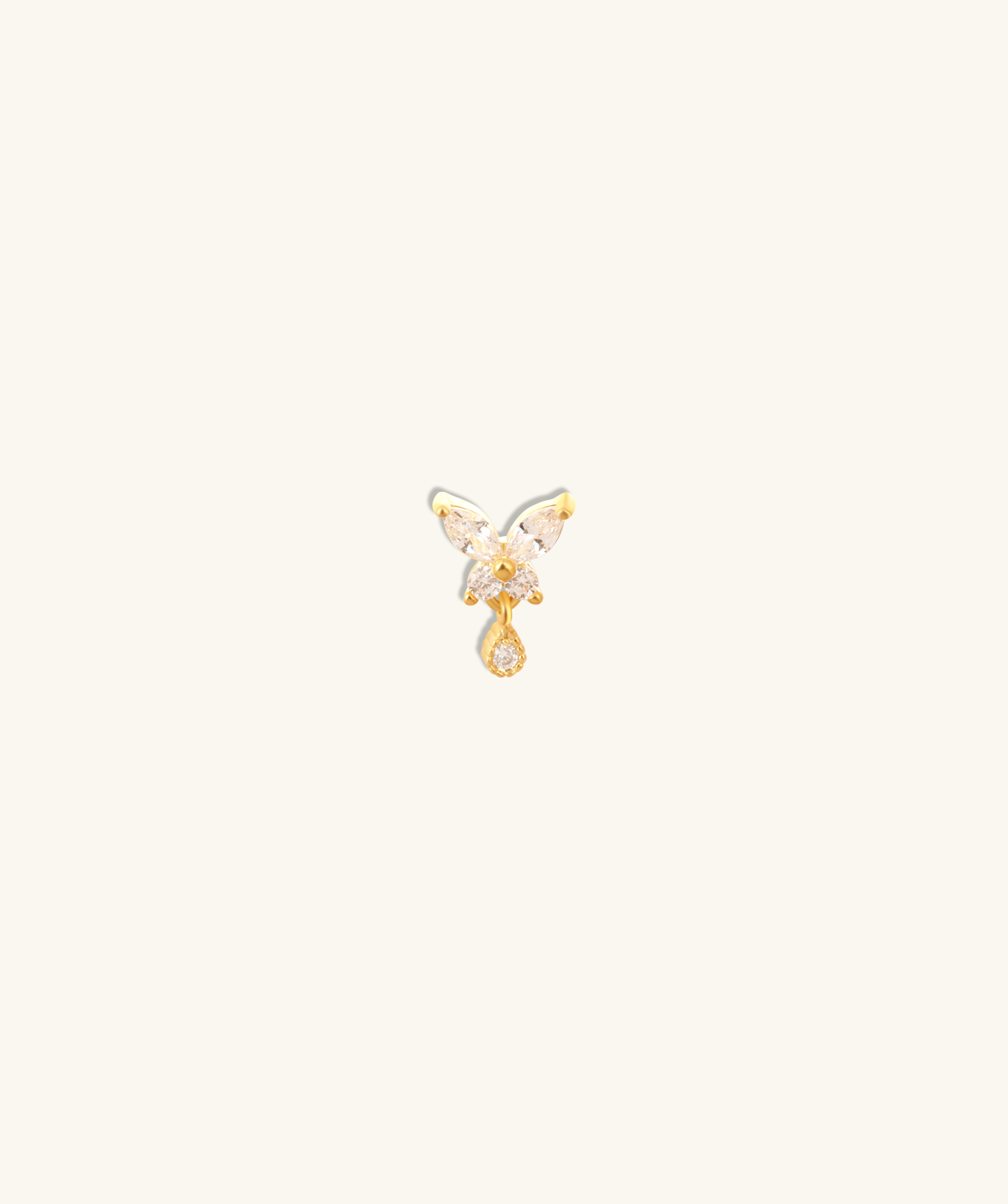 Luna Butterfly Stud - OumoJewelry
