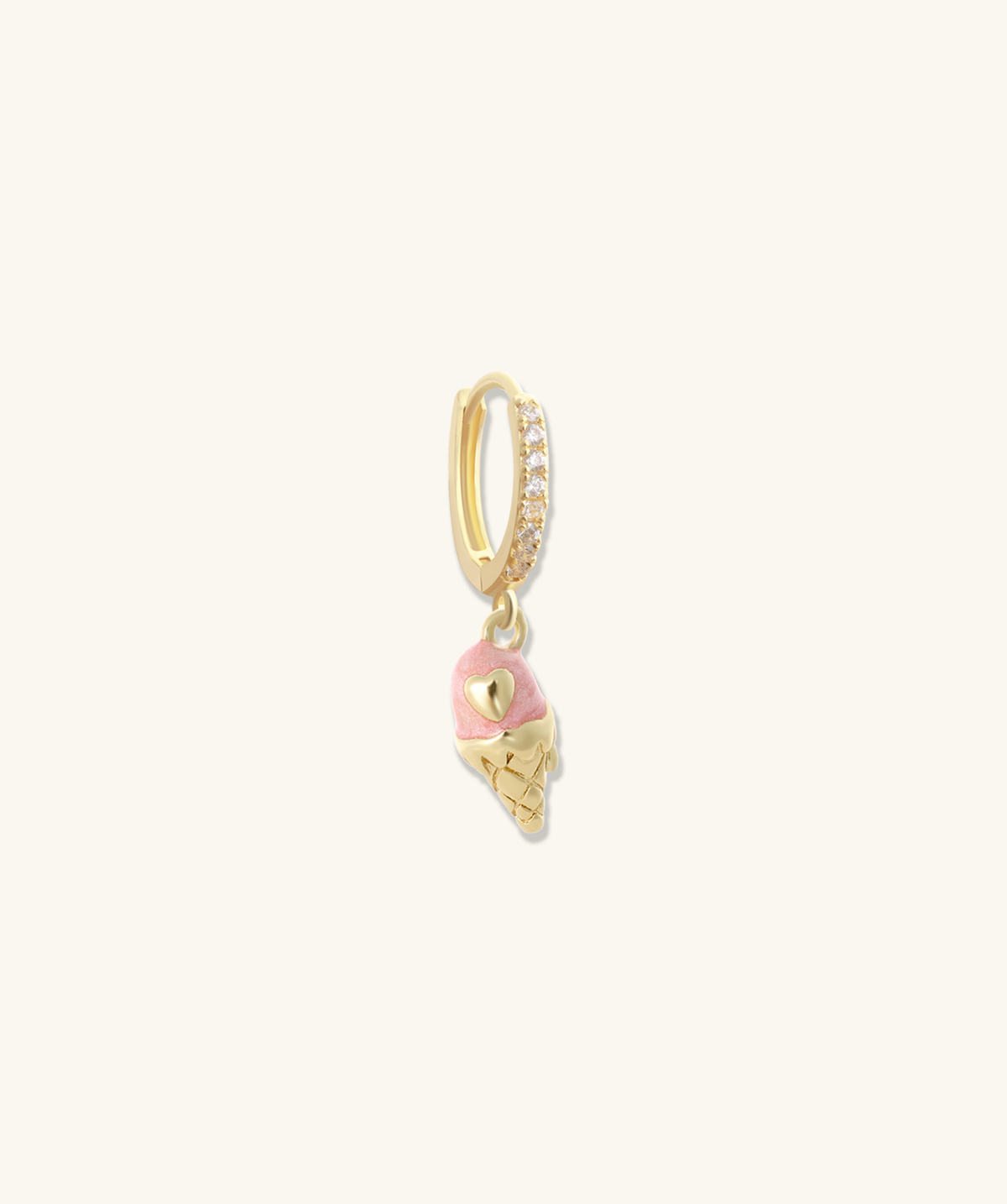Love Cream Charm - Brass - Oumo Jewelry