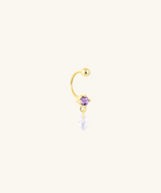 S925 Lavina Horseshoe Ring - Sterling Silver 925 - Upper Lobe, Helix, Lip - Oumo Jewelry