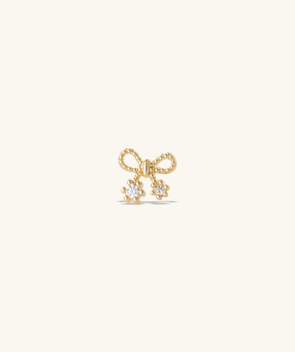Twinkle Bow Stud
