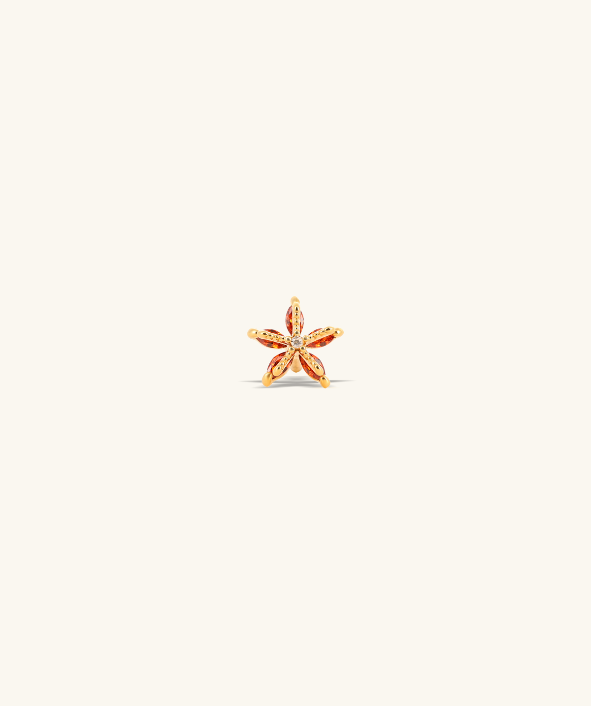 Starfish Stud - Stainless Steel - Upper Lobe, Helix - Oumo Jewelry