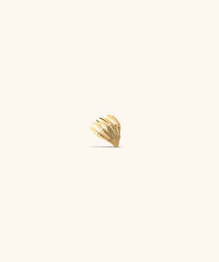 Bone Palm Stud - OumoJewelry